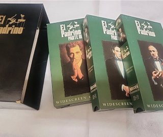 El Padrino VHS trilogía perfecto estado