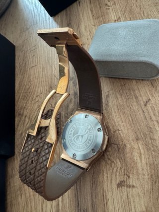 Reloj Hublot Cronógrafo Oro Negro