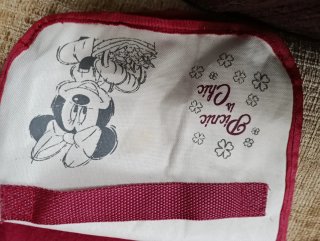 Manta de viaje infantil Minnie Mouse