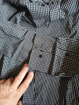 Camicia uomo quadrettata taglia L
