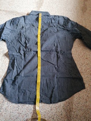 Camicia uomo quadrettata taglia L