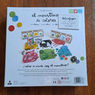 El Monstruo de Colores Juego de Mesa (+3)