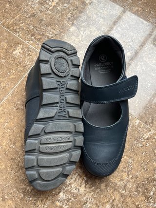 Zapatos Pablosky Escolares Negro Talla 38