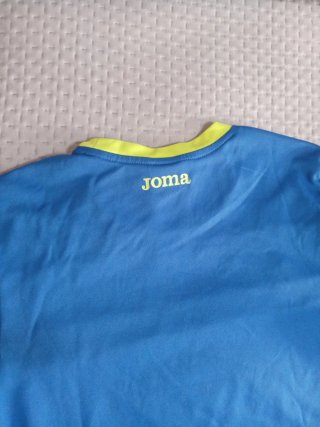 Camiseta Joma azul y flúor T. 2XS (10-12 años)