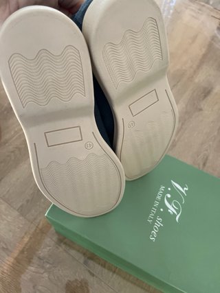 Scarpe uomo Made in Italy blu