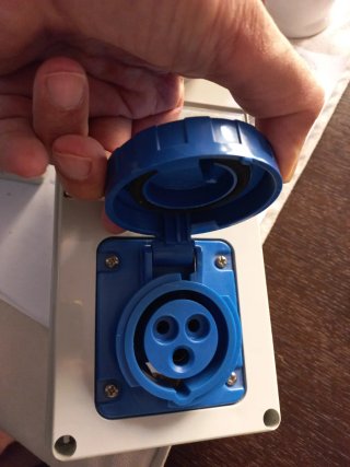 Gewiss GW 66 226 Presa Industriale 2P+ IP55