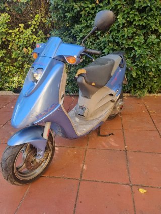 Scooter Derbi Hunter Azul/Gris