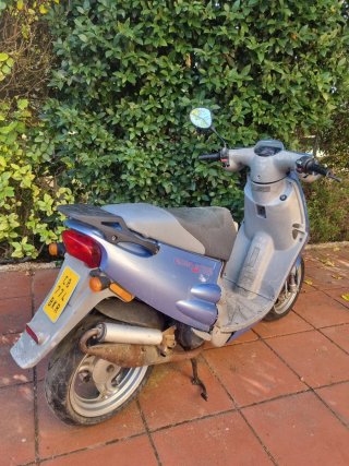 Scooter Derbi Hunter Azul/Gris