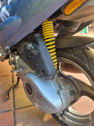 Scooter Derbi Hunter Azul/Gris