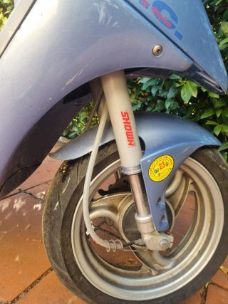 Scooter Derbi Hunter Azul/Gris