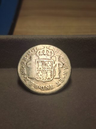 Moneda 2 Reales 1786 Carlos III Lima