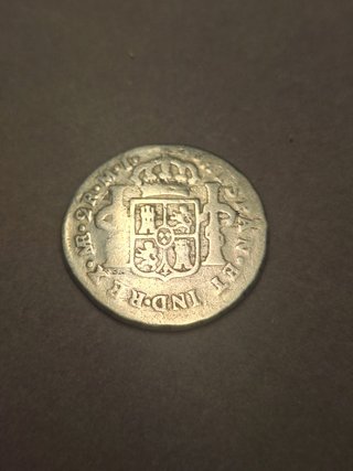 Moneda 2 Reales 1786 Carlos III Lima
