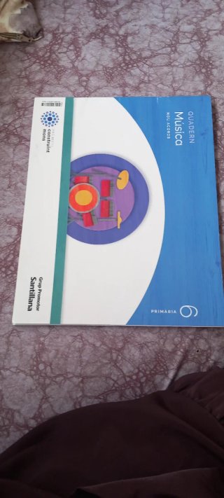 Libro Música Primaria 6 primaria Santillana