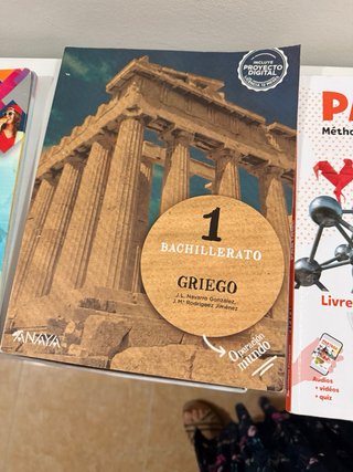 Libros 1 Bachillerato