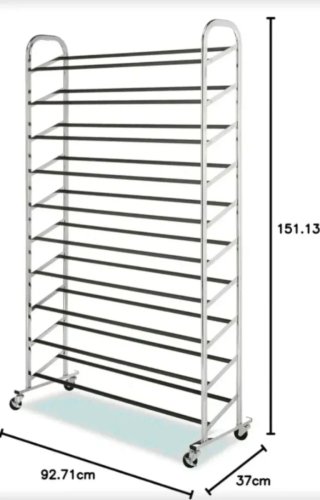 Zapatero Organizador Gigante – Capacidad 50 pares