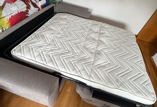 Sofá Cama Italiano Gris Tela