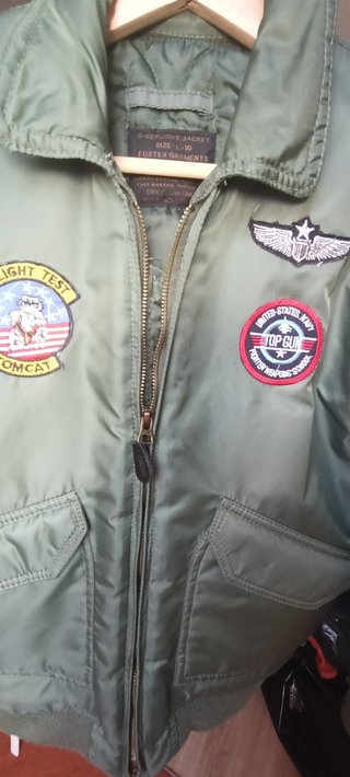 Chaqueta Bomber Niño Estilo Top Gun