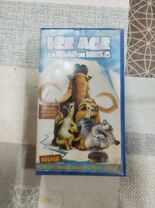 Película VHS Ice Age: La Edad de Hielo