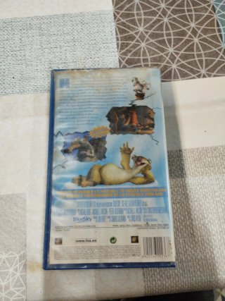 Película VHS Ice Age: La Edad de Hielo