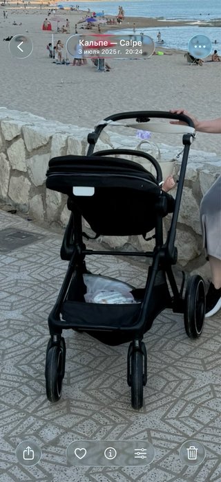 Passeggino Cybex Lux nero in perfette condizioni