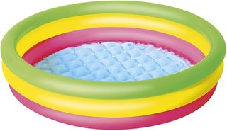 BESTWAY 51104 - Piscina Hinchable Infantil Summer Ø102x25 cm