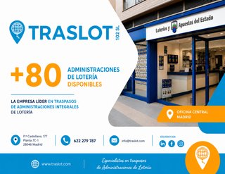 ADMINISTRACIÓN DE LOTERÍA INTEGRAL EN TRASPASO