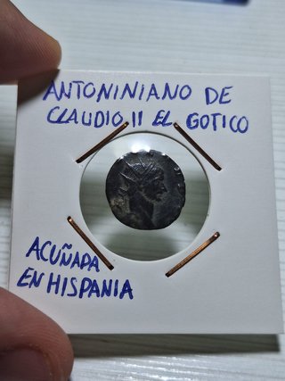 Moneda Romana Claudio II Hispania