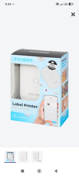 Impresora etiquetas Fichero + rollo