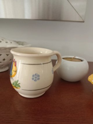 Set decorativo ceramica