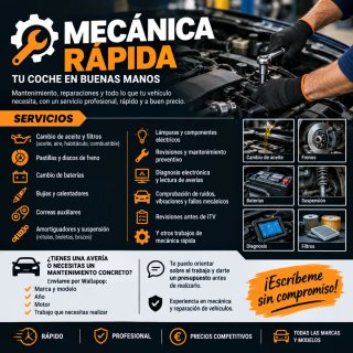 MECÁNICA RÁPIDA – SERVICIO DE TALLER
