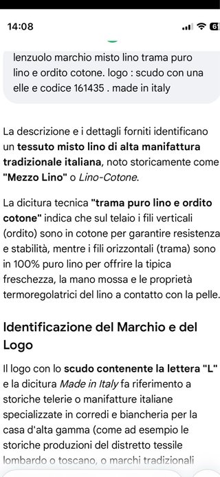 Lenzuolo nuovo 180x240