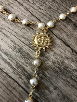 Conjunto collar y pendientes