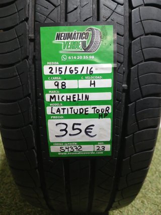 215 65 16 98H MICHELIN LATITUDE TOUR HP