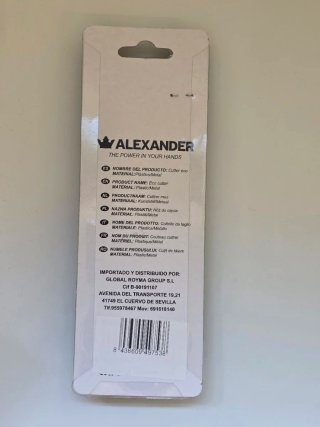 Cutte Alexander y Juego Cuchillos Precisión Wagta