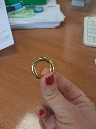 Anillo Tous Vermeil Chapado Oro 18k