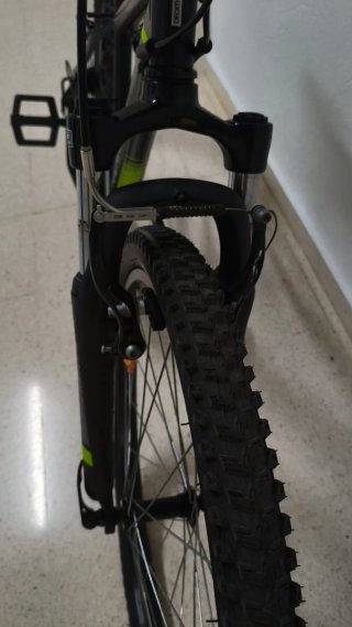 Bicicleta Rockrider Negra