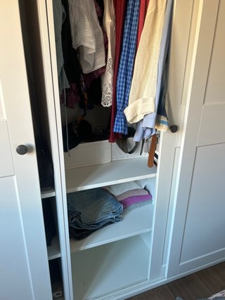 Armario HAUGA IKEA BLANCO