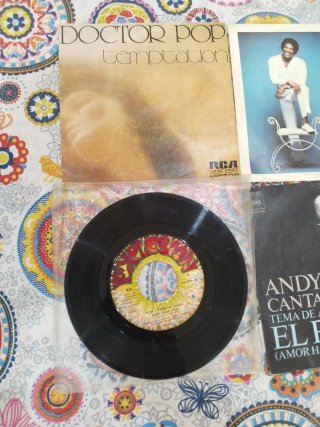 Lote 4 Vinilos 45rpm Pop Rock Internacional