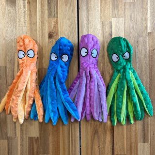 Pulpo de peluche para perros Nuevo, sin usar.