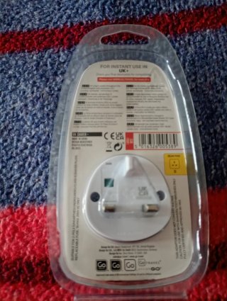 Adaptador UK/Europa para Afeitadora