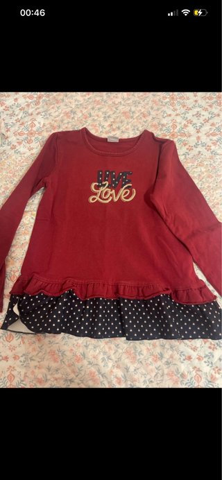 Camisola infantil 10 anos