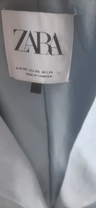 Giacchino Zara Celeste Donna