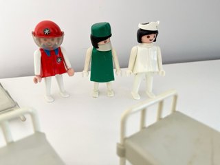 Playmobil Hospital Quirófano Vintage Años 80