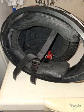Casco KTM Negro y Naranja talla L