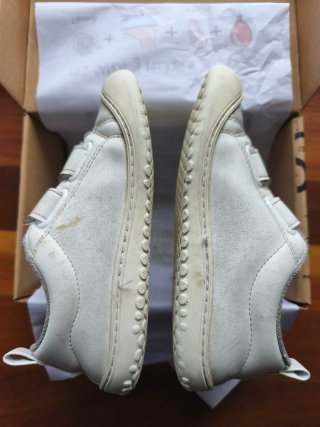 Zapato Feroz Moraira Blanco Talla 30 usadas
