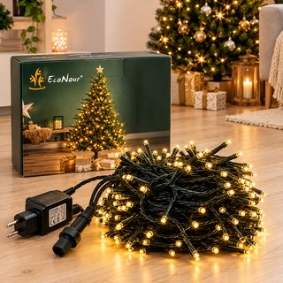 Catena luminosa LED EcoNour luce calda