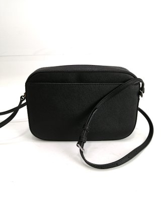 Borsa a tracolla Michael Kors Jet Set in pelle nera