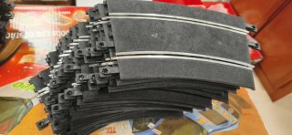 20 Curvas súper Exteriores Scalextric 1/32