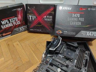 Placas Base MSI y ASUS TUF B450M / X470 / X570
