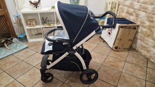 Carrito de bebé 3 piezas
